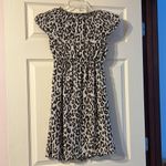 belle du jour Brown & White Leopard Print Dress Small Photo 3