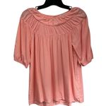 Loft Blouse Size XS Pink Short Sleeve Top NWT Work Office Career Casual Cute Photo 0