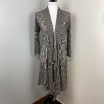 Susan Lawrence  Space Dyed Loose Knit Belted Duster Cardigan Large Photo 1