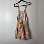 Free People New  Deserted Island Mini Dress - Rainforest Combo small Photo 7