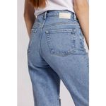 Current/Elliott đź’•CURRENT ELLIOTTđź’• Soulmate High Rise Slim Straight Leg Jean Camino Blue 27 NWT Photo 7