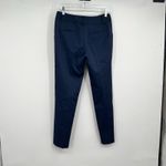 Alice + Olivia Career Business Navy Blue Trouser Dress Pants 2 Preppy Classic Photo 2