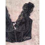 Victoria's Secret NWT  Black Corset Bustier Bra Top Size Small Photo 1