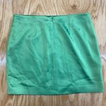 Cinq à Sept 5a7 Cinq a Sept Mini Straight Skirts Women's 8 Green Hidden Zip B78 Photo 4