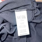 Nation Ltd Womens V-Neck Puff Sleeve Ruffled Hem Mini Dress Black Size XS NWT Photo 8