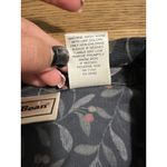 LL Bean Women Size Small Shirt Corduroy Button Front Floral Cotton Cottage Photo 9