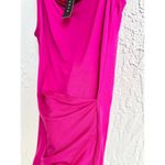 Theory NWT  Sleeveless Jayra Cowl Neck Top Fuchsia Pink Women's Size Small Photo 1