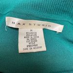 Max Studio  Green Body Con Medium Long Sleeve Dress Photo 5