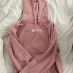 Glossier Original Pink Hoodie Size XS Photo 0