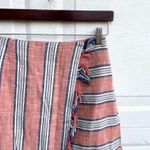 Anthropologie  Vanessa Virginia Womens Skirt Stripe Stripe Fringe Wrap 2 Photo 3
