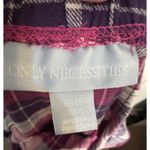 Only Necessities Pink/Purple Plaid Pajama Pants, 100% Cotton, 2X Pink Photo 4