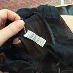 BLACK SHEER FRINGE SEXY WESTERN SLIP DRESS Photo 2