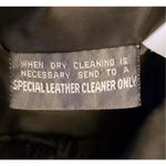 Paris Sport Club Black Suede Pencil Straight Skirt 7/8 Genuine Leather Lined Photo 7