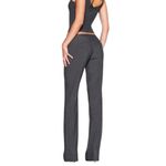I am gia NWT I.AM.GIA Marrion Pinstriped Trouser Pant Gray Size 8 Photo 3
