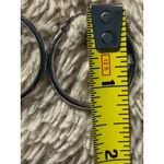 Vintage Sterling Silver Earrings Hoops Laser Etched Statement Pierced Western Photo 7