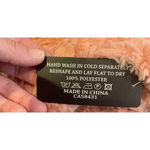 Chenille Style Faux Fur Scarf With Lace Pearl Detail Victorian NEW Dusty Rose #1 Pink Photo 3