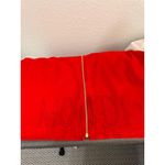 mondi SPORTS Hooded Zip Front Color Block Red & White Jacket Womens Size L Size L Photo 4