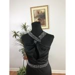 Chicme Women Sheath Dress M Keyhole Sleeveless Whimsigoth Fairy Core Elegant Black Size M Photo 1