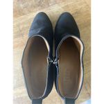 J Crew Womens Sawyer Black Suede Side Zip Booties Ankle Boots Size Size 9 Photo 3