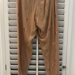 Tan Joggers With Gold Star Design Photo 3