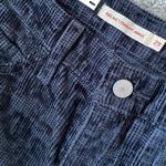 Levi's RARE Big E  Black Textured Floral Print Ribcage Straight Jeans New! 29 Photo 8