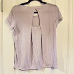 RUNNING ON CLOUD Active T Breathe Lilac Tee Shirt Short Sleeve Purple Small Photo 3