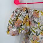 ASTR THE LABEL Dress Size Extra Small NEW Mini Floral Off Shoulder Cottage NWOT Photo 9