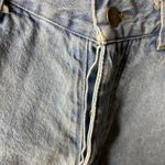 DDAM Women's 24 Denim Cut Off Shorts Blue Pattern Ethically USA Made Cotton Photo 2