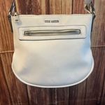 Steve Madden Women’s Faux Leather Textured White Shoulder Bag Photo 2