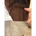 Reiss Women's Emiliana Ombre Pleated Midi Skirt SZ 12 Chocolate Statement Boho Photo 2