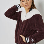 Nike  NSW Sportswear Sherpa Wolf Bomber Teddy Zip Up Jacket Photo 0