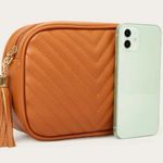 SheIn 2X Host Pick 🥳 Brown Tassel chevron crossbody Photo 1