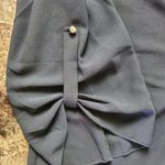 Jon & Anna New York black medium sheer 3/4 sleeves blouse Photo 2