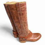 Sundance  Boho Harness Tan Leather Boots size 37 Photo 0