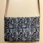 Vintage Xavier Danaud Paris France Grey Design Shoulder/Crossbody Bag Gray Photo 9