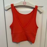 Lululemon Power Pivot Ribbed Tank Top in Warm Coral Photo 2