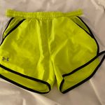 Under Armour Yellow Running Shorts Photo 0