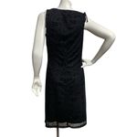 Vintage A Fortiori Burnout Dress Women’s Large Black Red Glitters Whimsical Photo 14