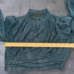 HOUSE OF HARLOW 1960 x REVOLVE Sumner Blouse in Teal Size Small Green Photo 8