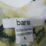 Bar III L Sexy Yellow Crop Tank Top Photo 5