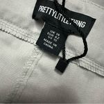 Pretty Little Thing  Cream Straight Leg Pants Photo 3