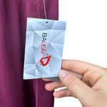 Baleaf  women's active capri leggings with pockets, maroon size XL, NWT Photo 3