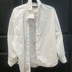 Aerie Button Up White Shirt  Photo 0