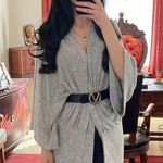 Anthropologie Anthro Saturday Sunday grey open cardigan one size Photo 1