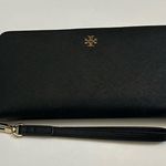 Tory Burch sapphire leather wallet black Photo 9