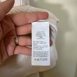 J.Crew  Ribbed Cotton Cashmere Pullover Sweater Hoodie‎ Women's Medium Pocket Photo 6