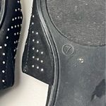 SO  Women's Black and Silver Embellished Backless Flat  Mule Sz 7 Photo 7