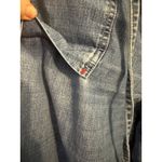 Lee Riveted by  Drawstring Waist Cropped Wide Leg Jeans Blue Denim‎ Womens Photo 5