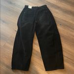 Free People  Good Luck Mid Rise Barrel Pants Photo 4