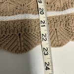 LC Lauren Conrad Tan and White Striped Knit Vest or Tank Top Photo 6